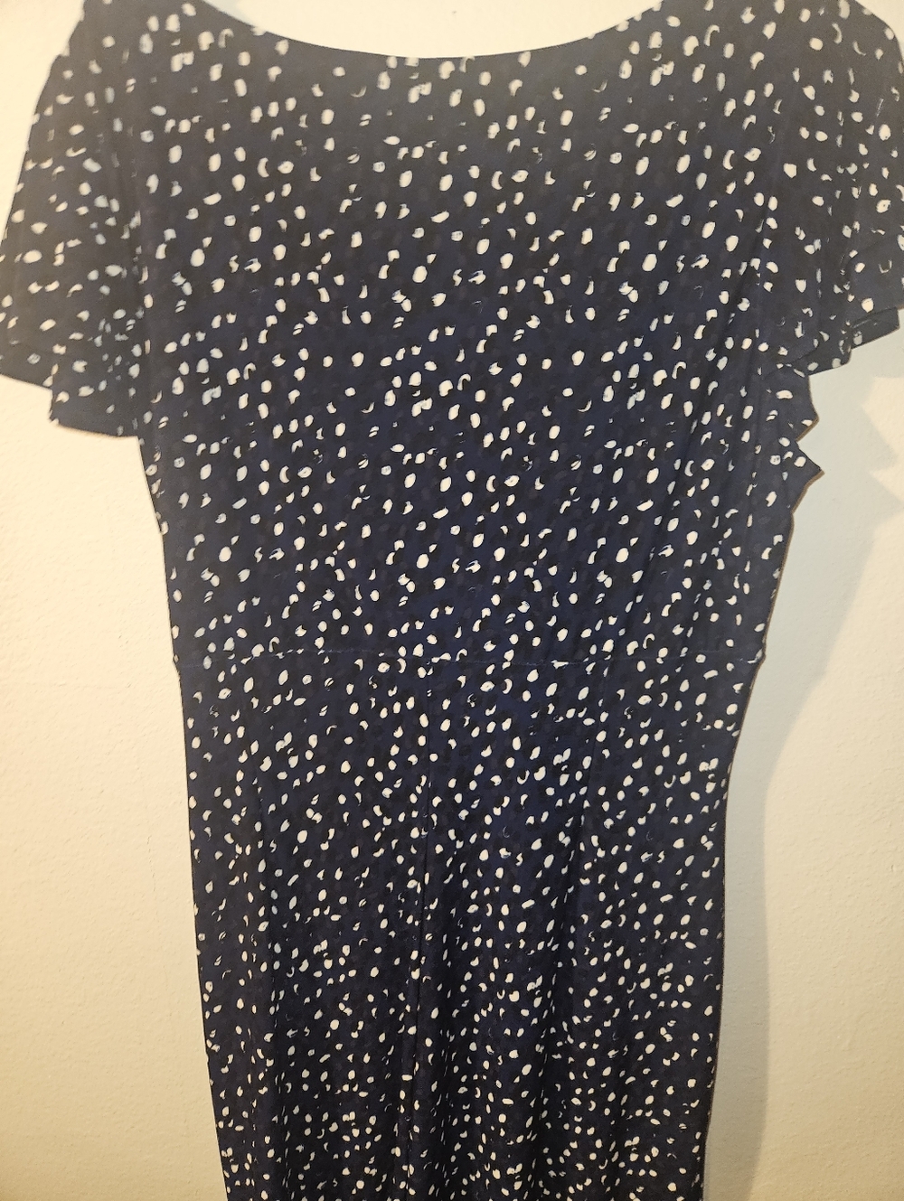 Lauren Womans V Neck Knee Length Dress Size 16 - Picture 13 of 13